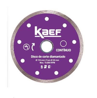 Disco Diamantado Continuo Cerâmicas e Azulejos